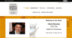 Desktop Screenshot of ohelmoshebaltimore.com